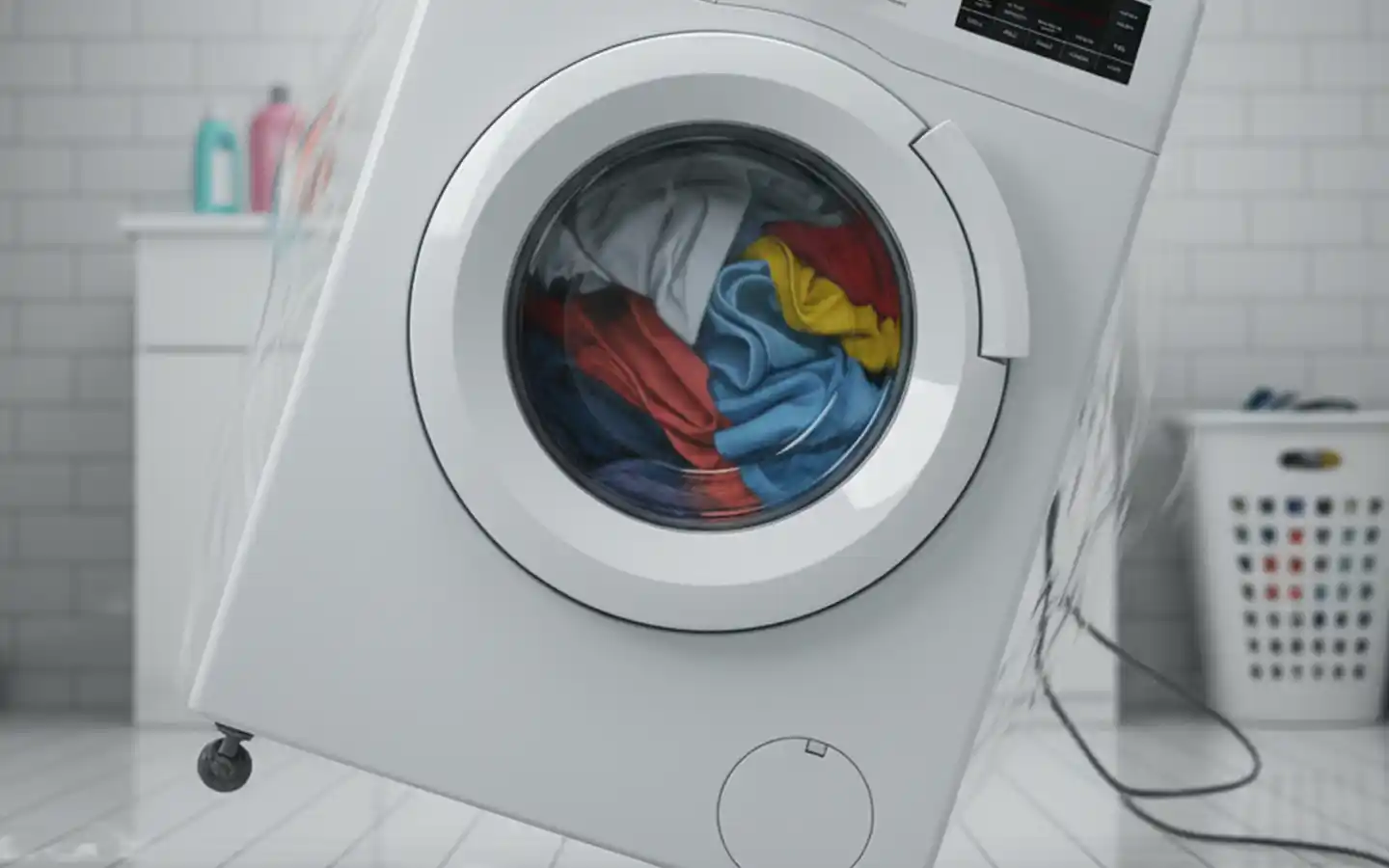 رفع لرزش شدید ماشین لباسشویی در مشهد